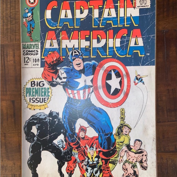Marvel Other - Marvel Captain America Wall Graphic